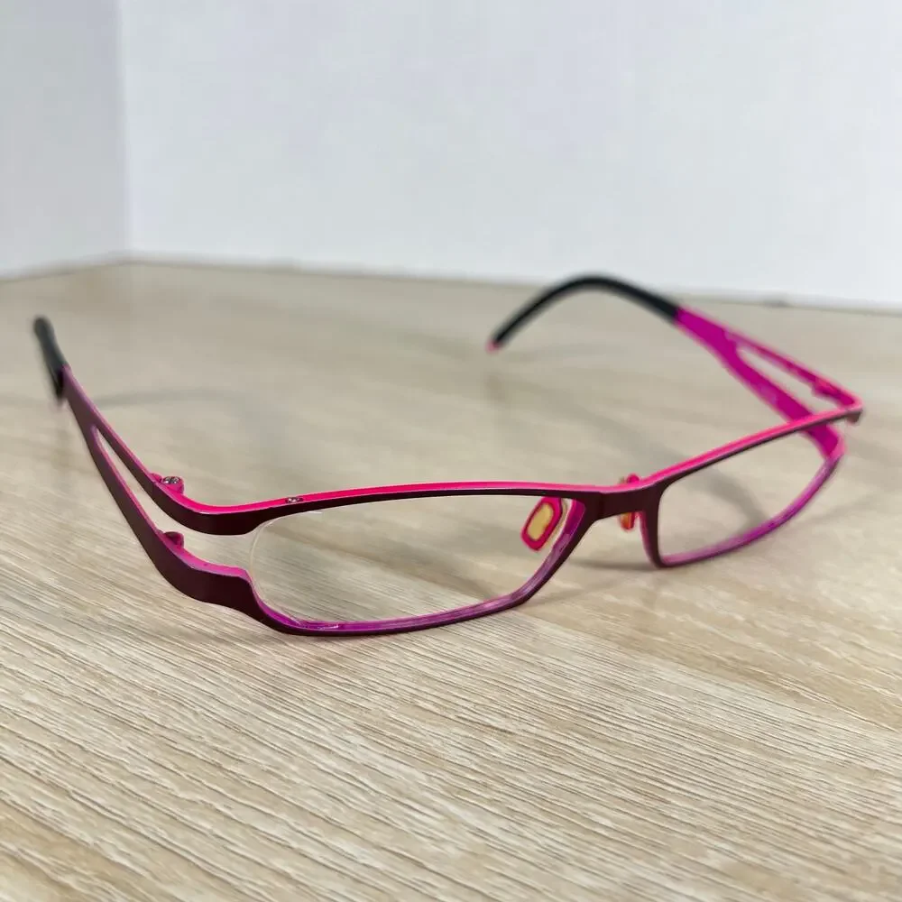 Orgreen Denmark Pussycat 99 Frames Only Purple Pink Titanium Japan 53-16